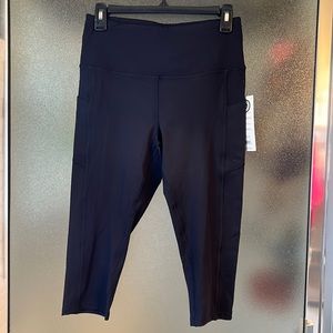NWT MPG high waisted side pocket capri